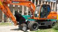Колёсный экскаватор Doosan DX160WV новый, в наличии!