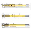 Хвостовик аналог Atlas Copco COP 2160, 2160EX, 2540EX