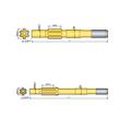 Хвостовик аналог Ingersoll Rand YH 80A, YH 80A RP