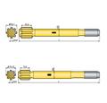 Хвостовик аналог Sandvik/Tamrock HL 1000